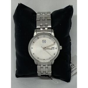Watch Station WSI2003 Women's Stainless Steel Analog Dial Quartz Watch MP697